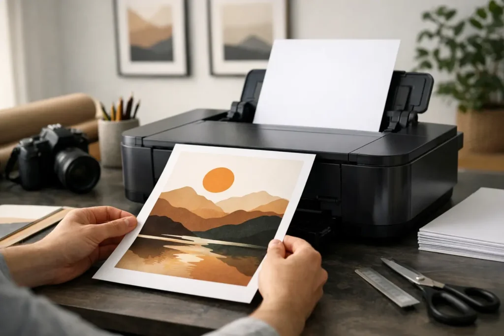 How to Print Downloadable Art Right