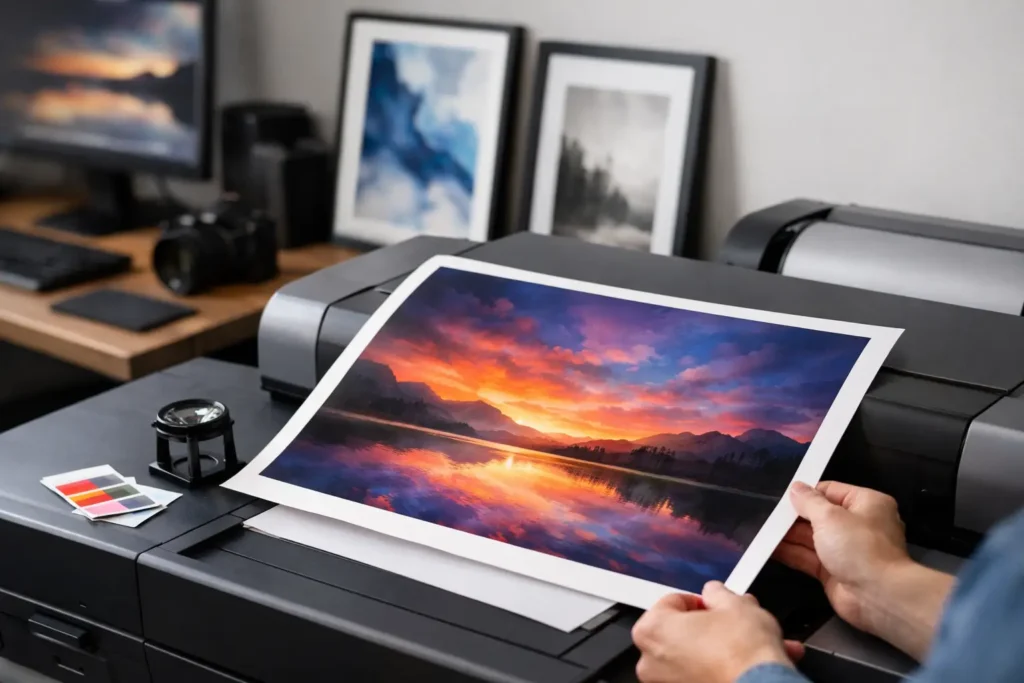 Where to Print Digital Artwork That Looks Right